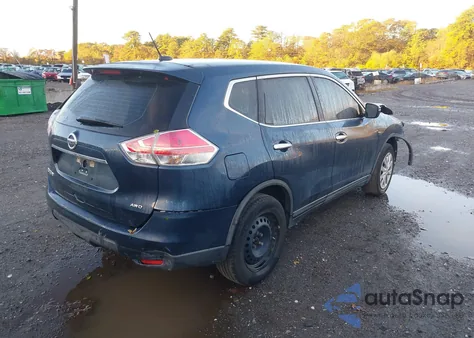 2015 Nissan Rogue S from USA, damaged, VIN KNMAT2MV6FP527313